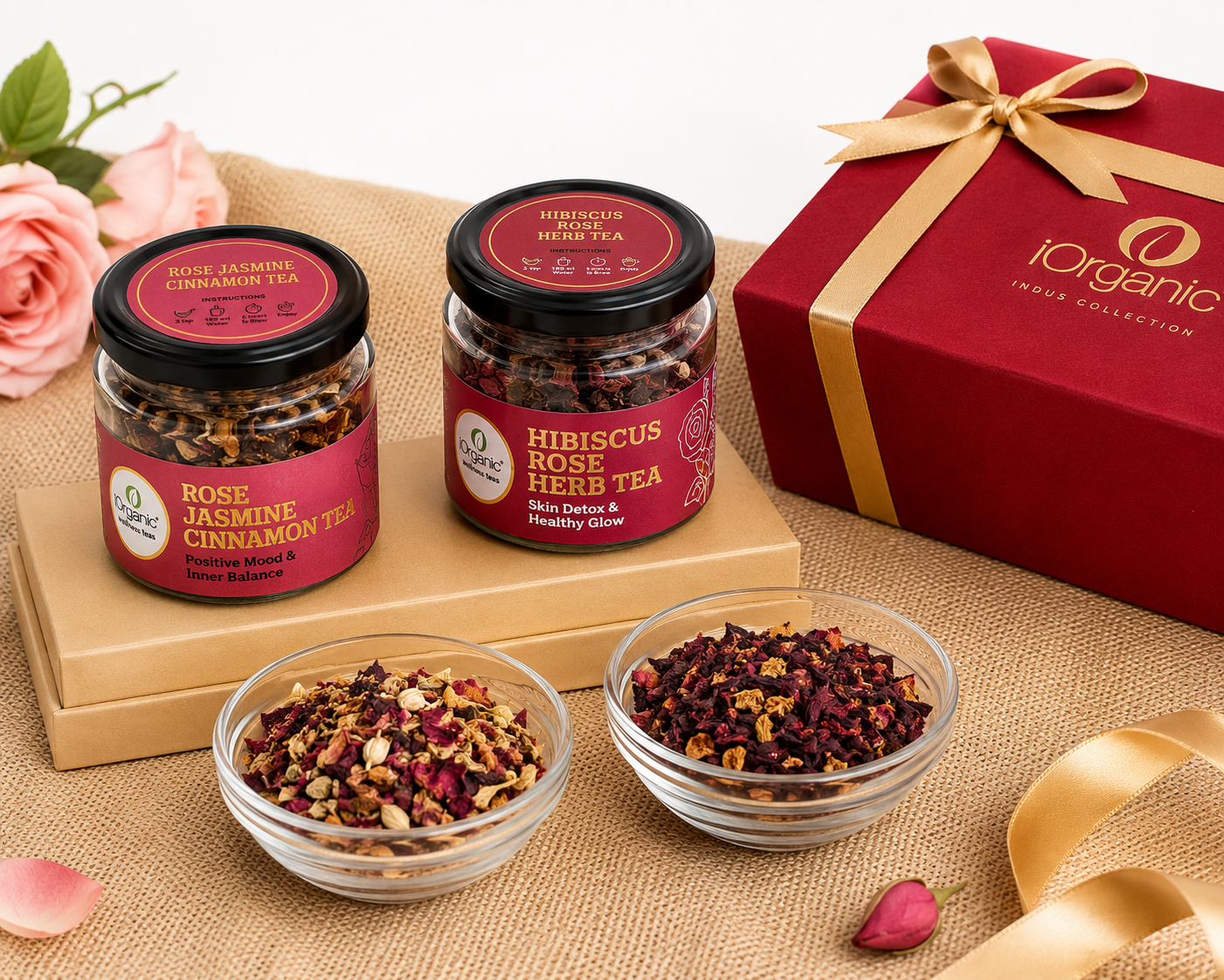 🌹Rose Harmony – Premium Tea Gift Box