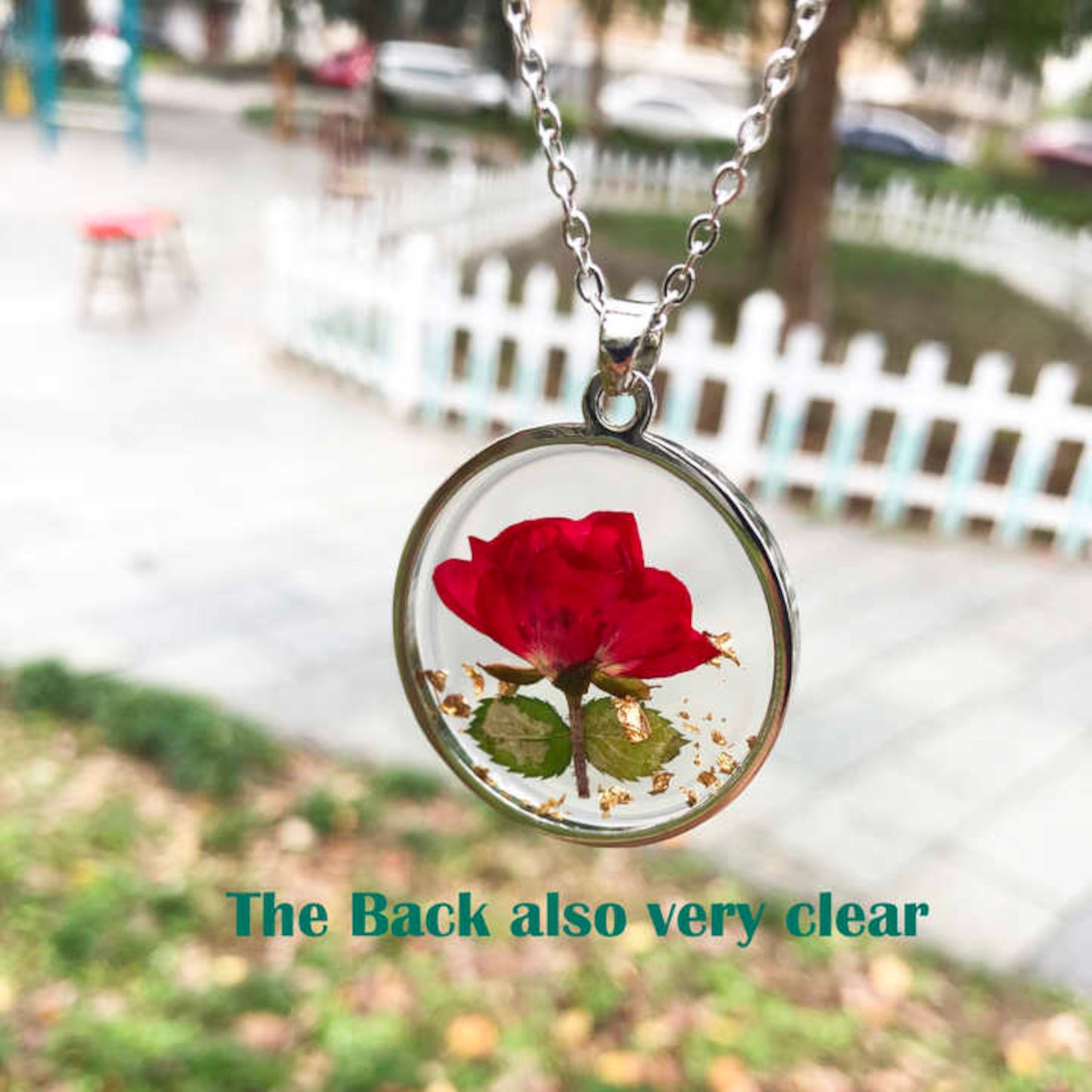 FLO's Eternal Rose Pendant
