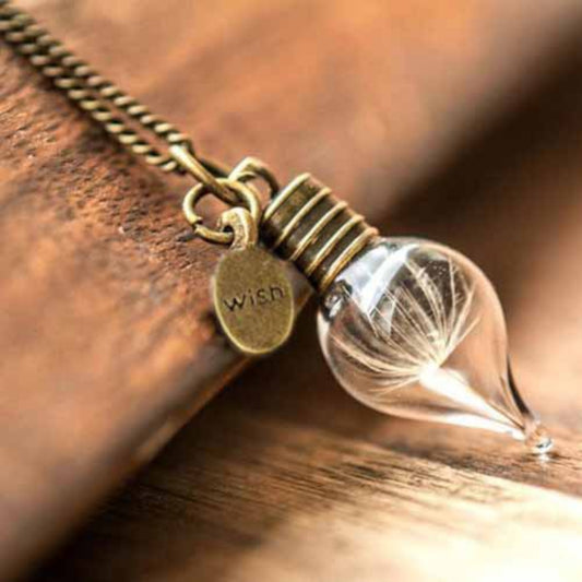 FLO's Wishful Glow Dandelion Pendant