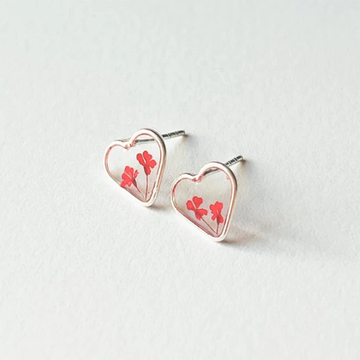 FLO's  Blossoming Hearts Earrings