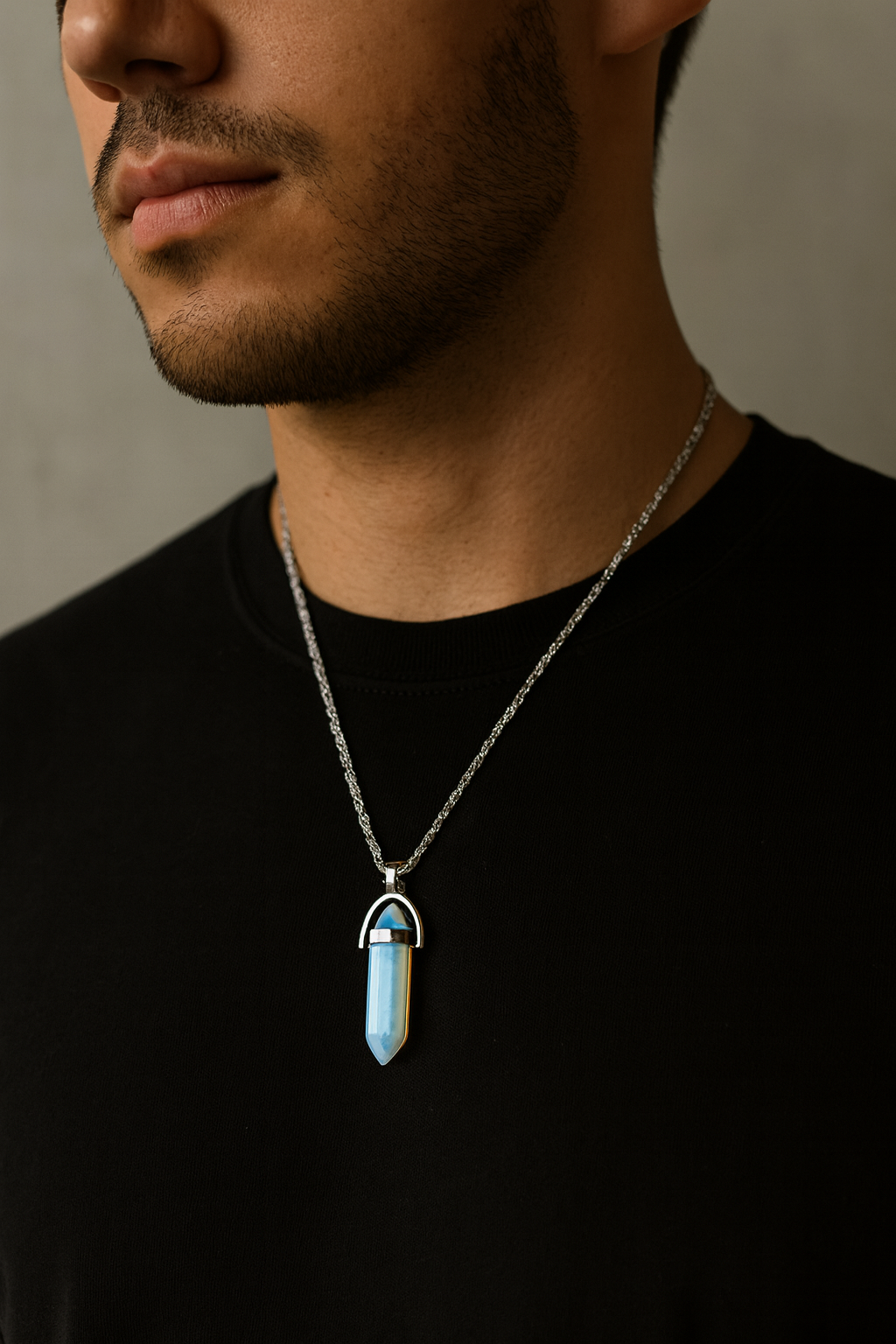 FLO's Moonstone HexAura Pendant