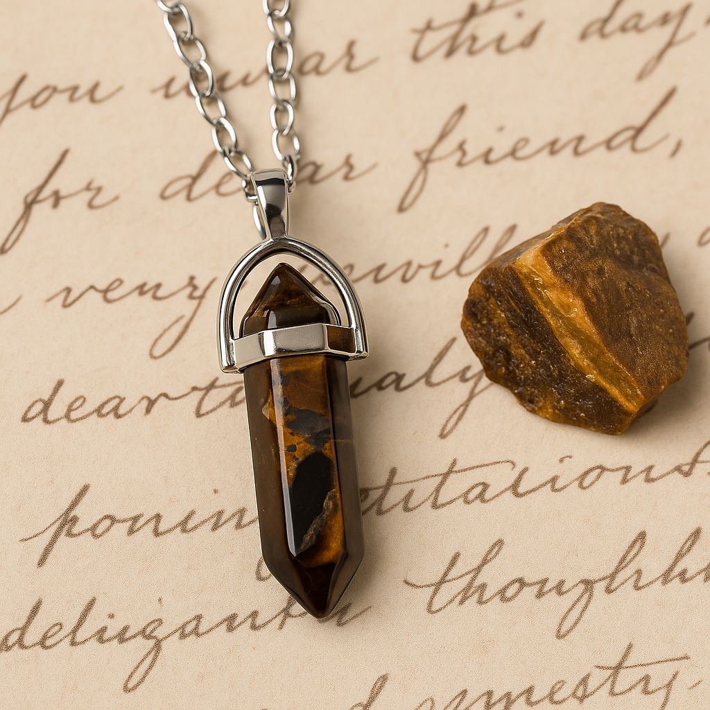 FLO's Guardian Arch Tiger Eye Pendant