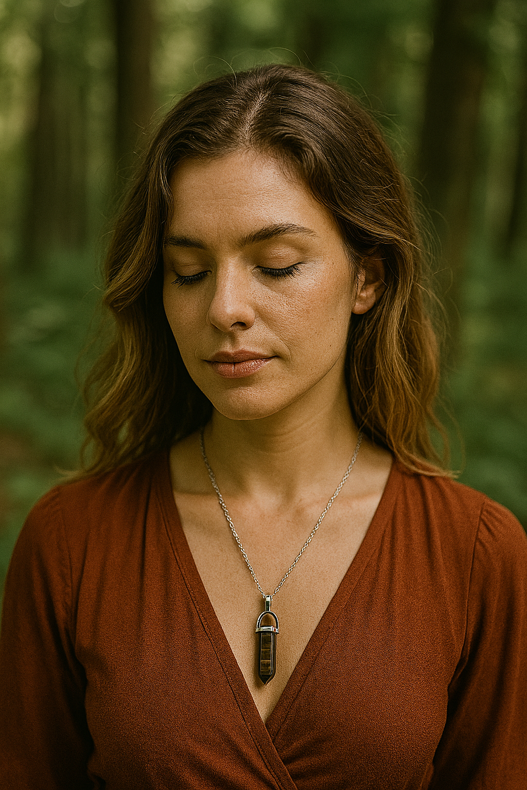 FLO's Guardian Arch Tiger Eye Pendant