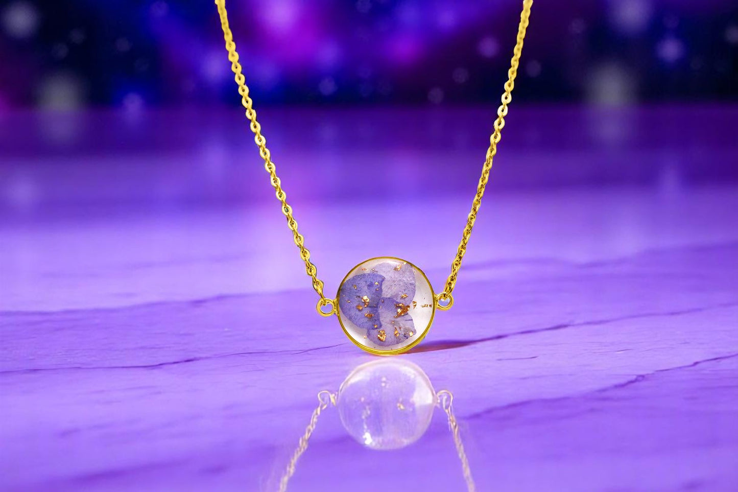 FLO's Larkspur Elegance Pendant