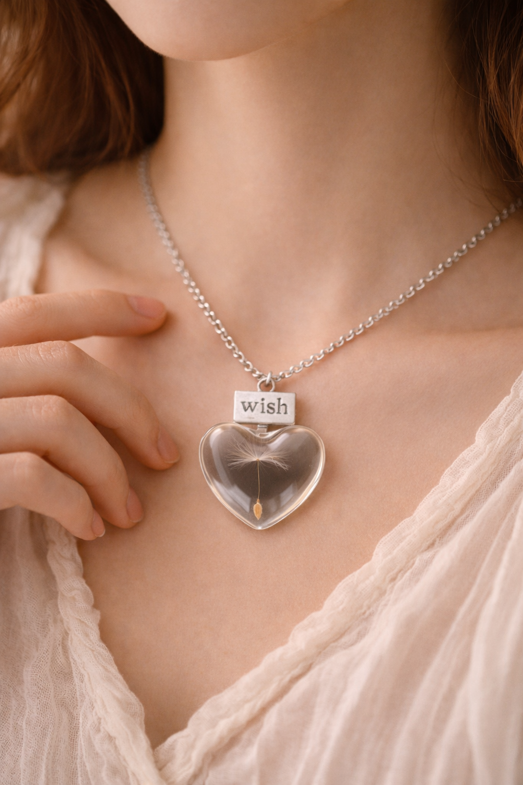 FLO’s HeartWish Dandelion Pendant