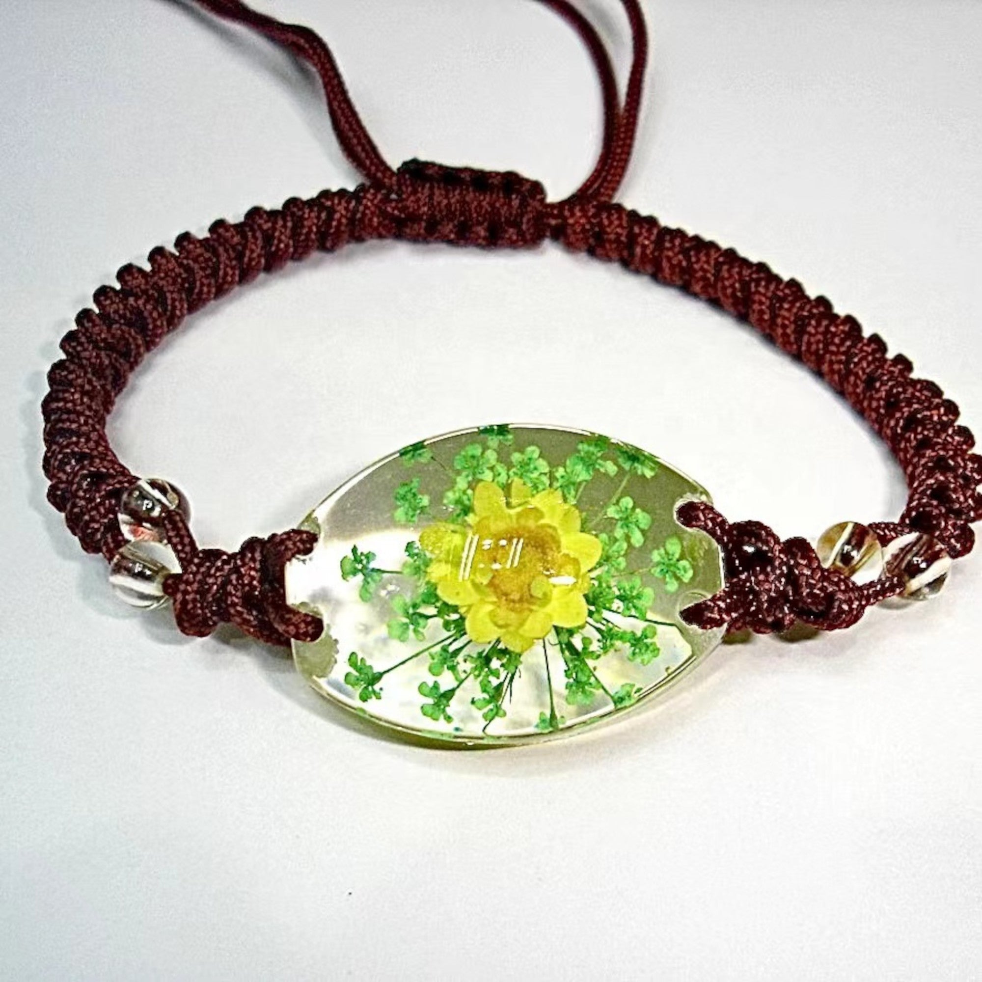 FLO's Floral Gist Real Dried Flower Bracelet