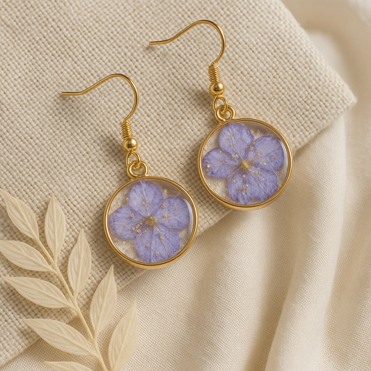 FLO's Moonlit Larkspur Studs