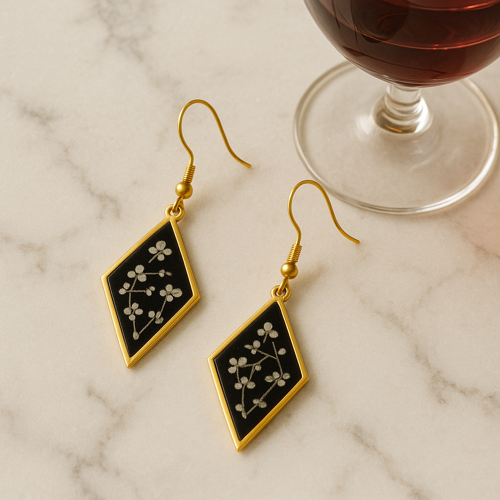 FLO's Midnight Grace Earrings