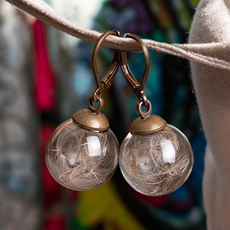 FLO's Whispering Wishes Dandelion Earrings