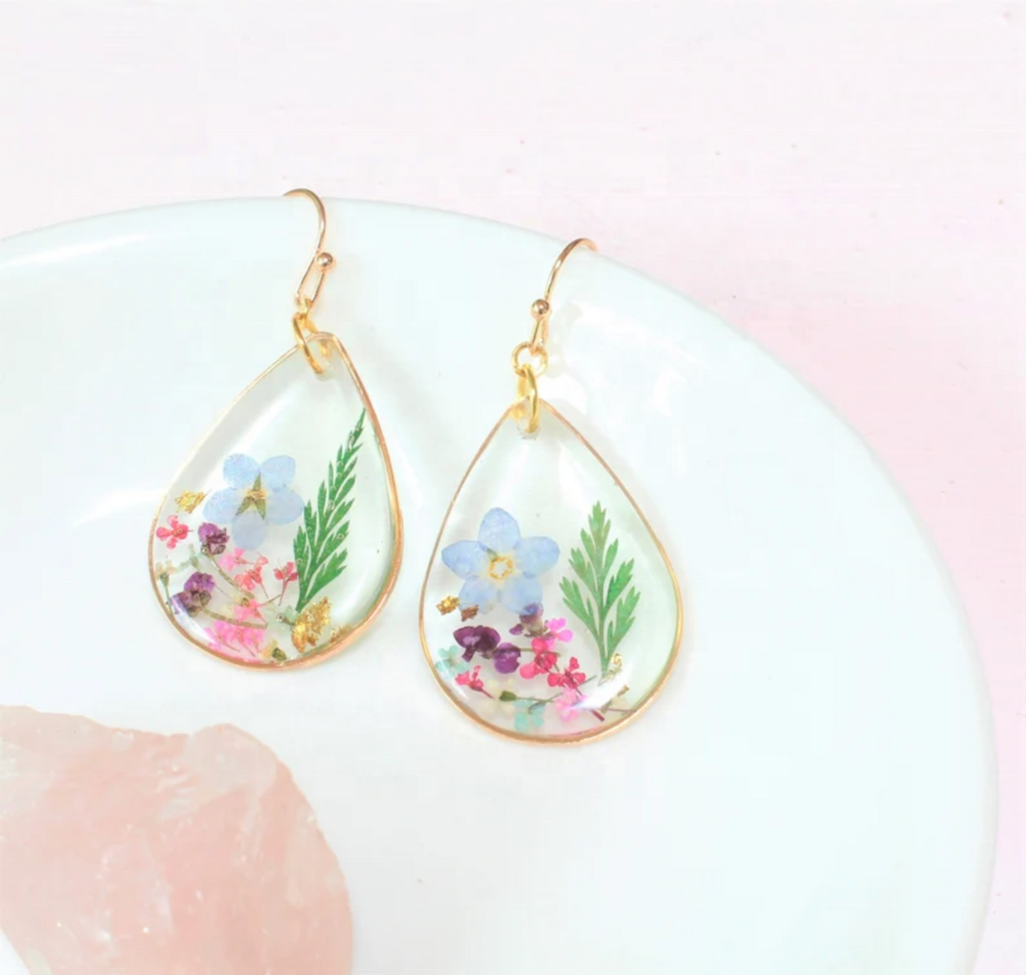 FLO's Garden Harmony Teardrop Earrings