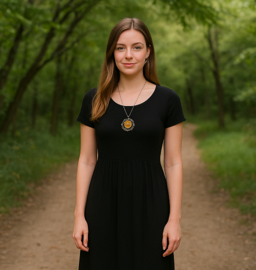 FLO's Runic Souvenir Real Dried Flower Necklace