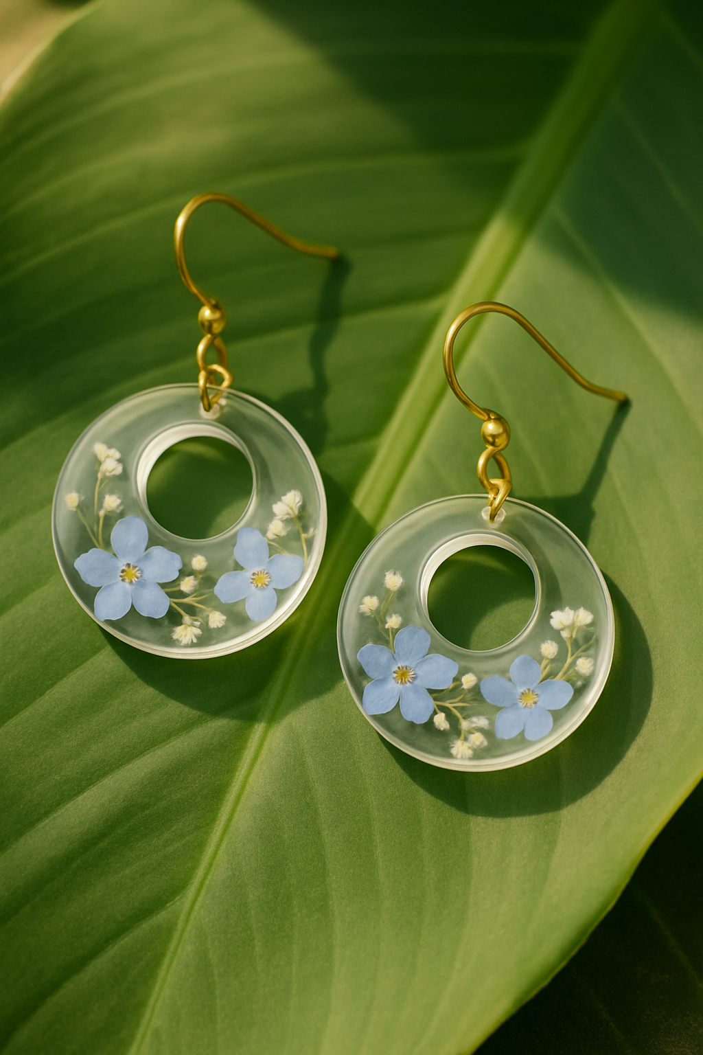FLO's Eternal Bloom Forget-Me-Not Earrings