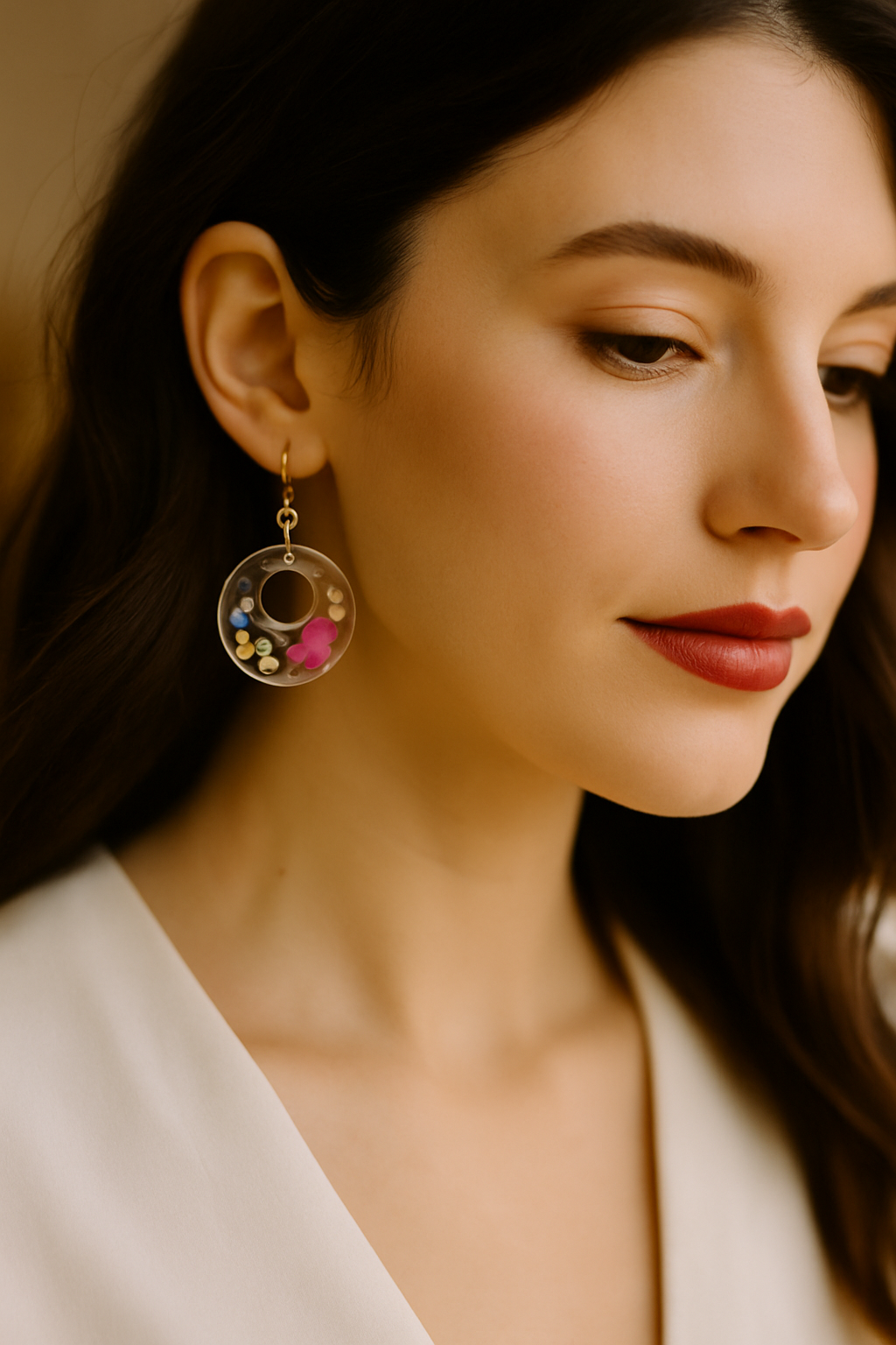 FLO's Blossom Harmony Circle Earrings