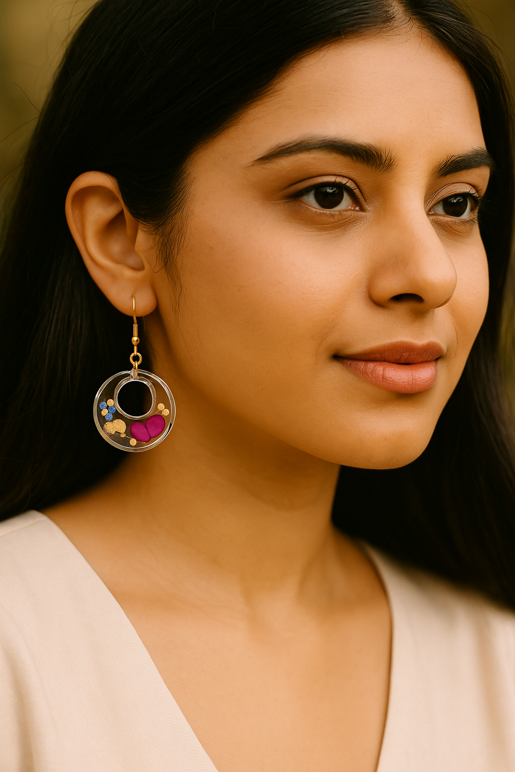 FLO's Blossom Harmony Circle Earrings