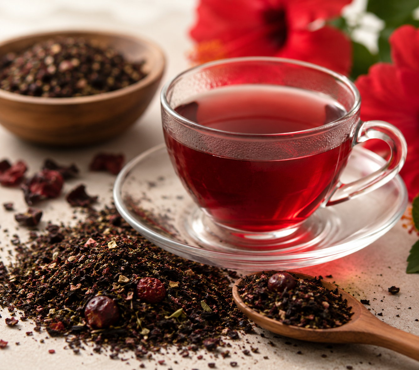 Berry Hibiscus Herbal Tea