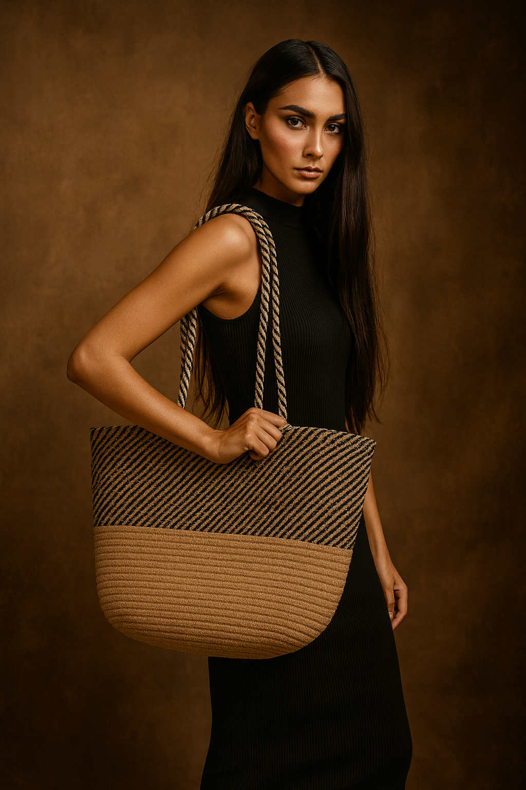 FLO's Desert Sands Two-Tone Tote