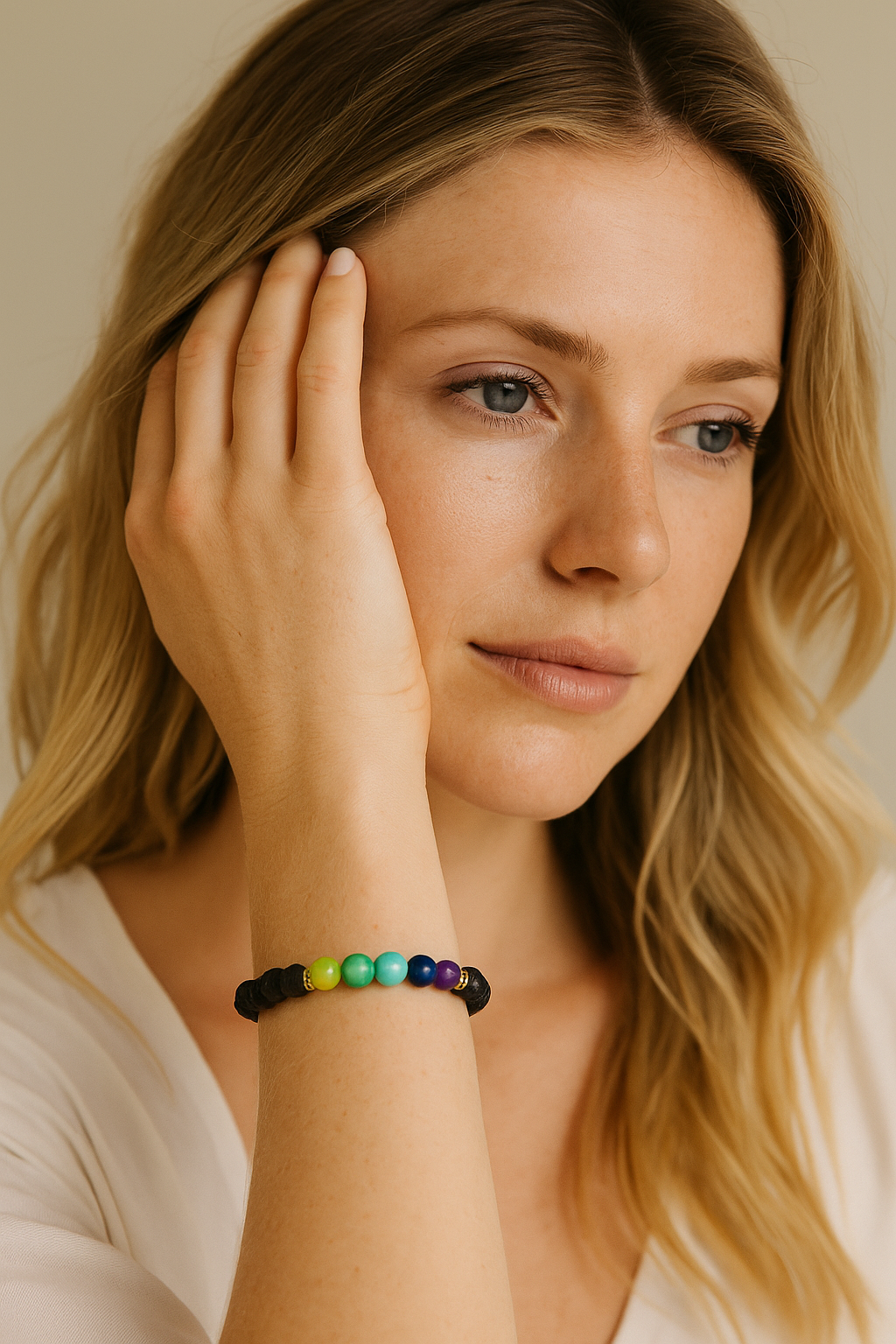 FLO's Natural 7 Chakra Healing Bracelet