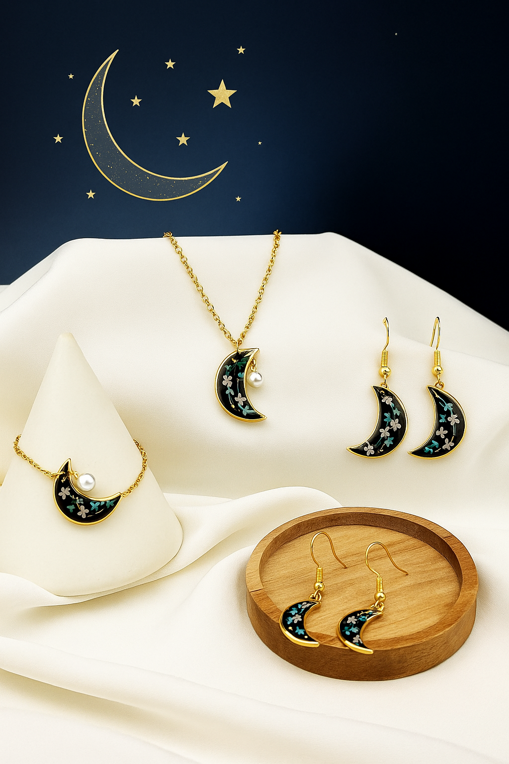 FLO's  Celestial Elegance Jewelry Set