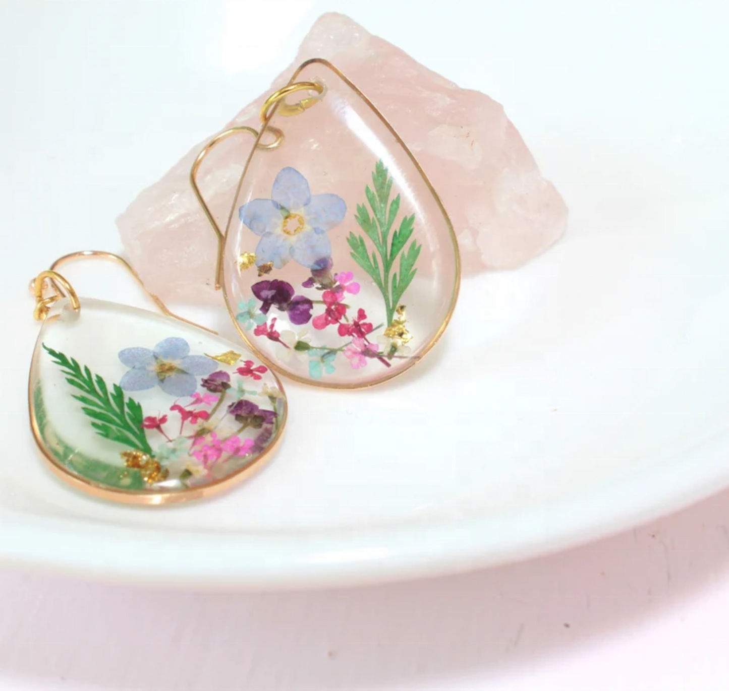 FLO's Garden Harmony Teardrop Earrings
