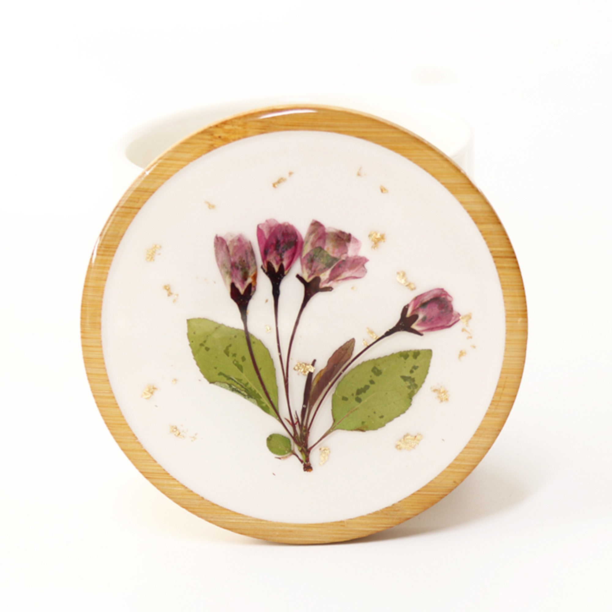 FLO's Blooming Grace Wooden Coaster Set