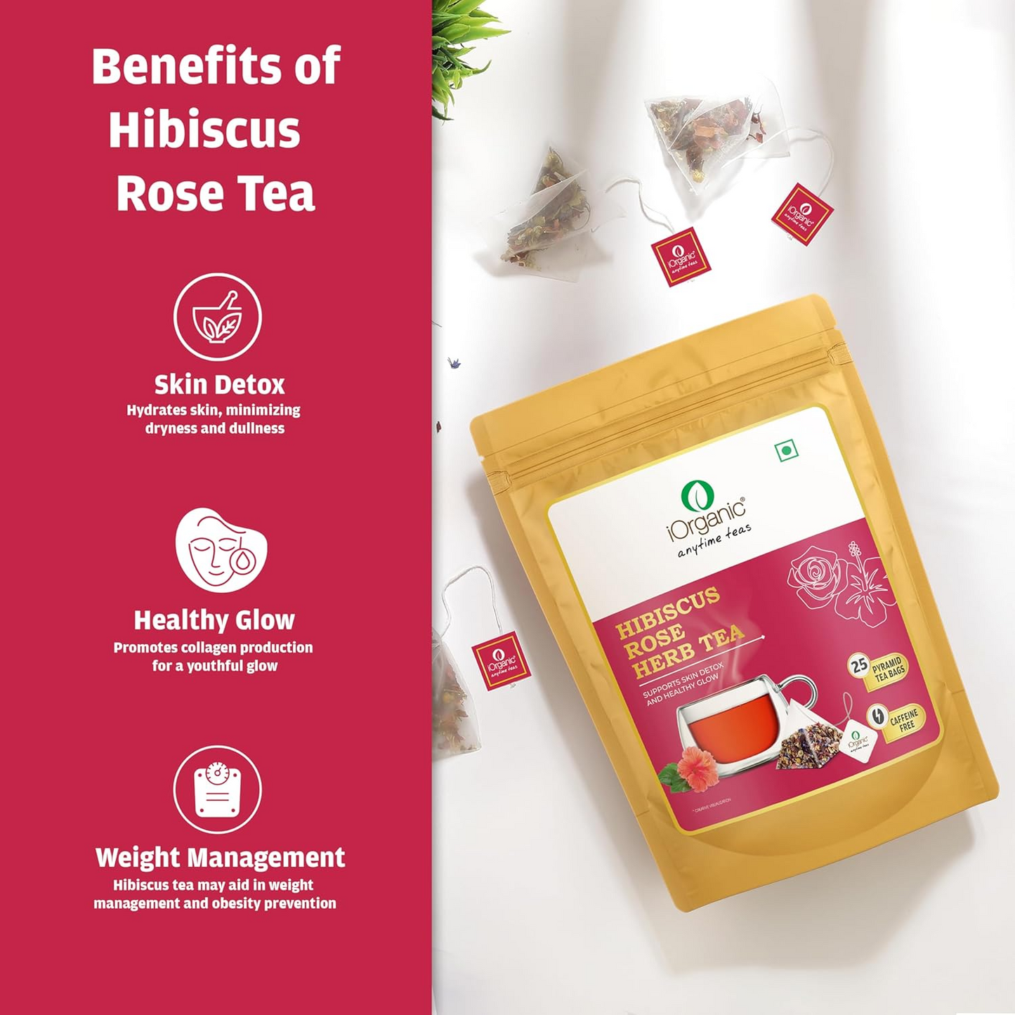 Hibiscus Rose Herbal Tea