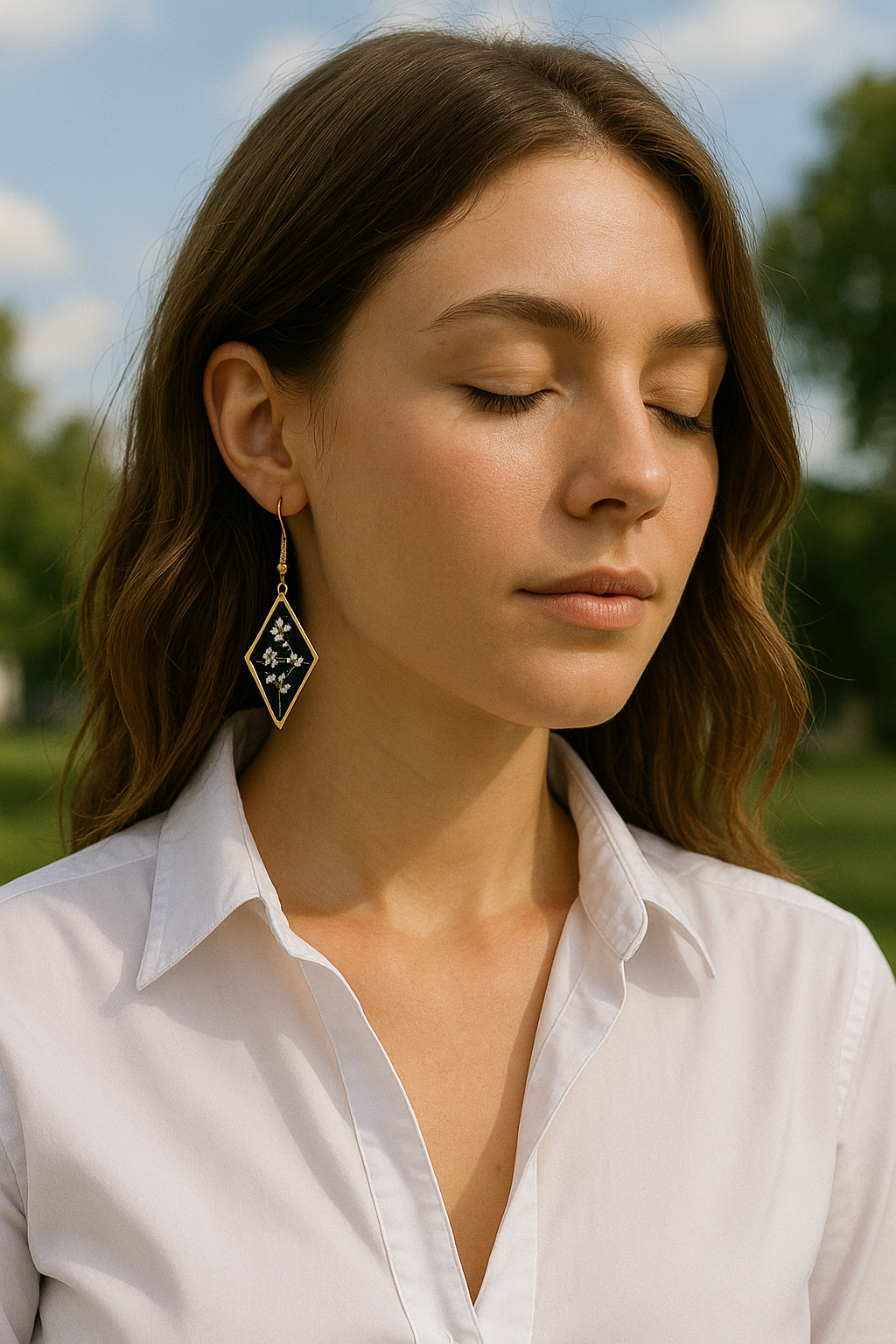 FLO's Midnight Grace Earrings
