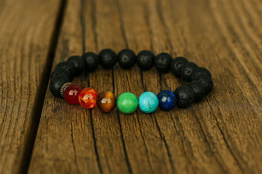 FLO's Natural 7 Chakra Healing Bracelet