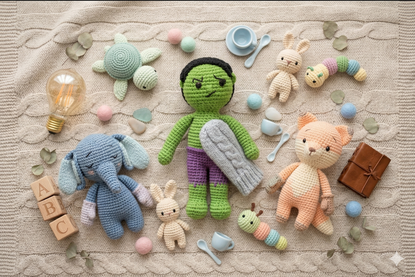 Hulk Smash! – Hulk Crochet Toy