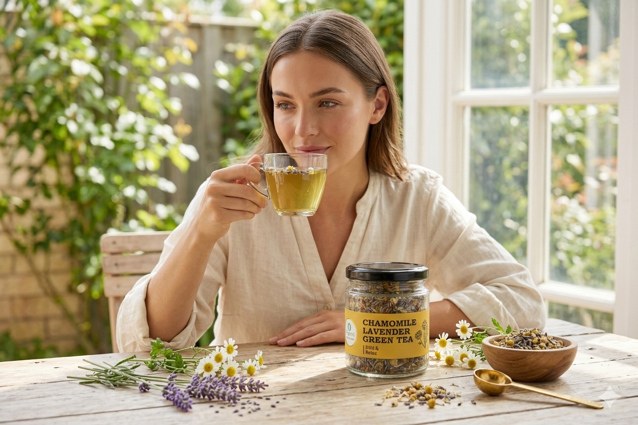 Chamomile Lavender Green Tea