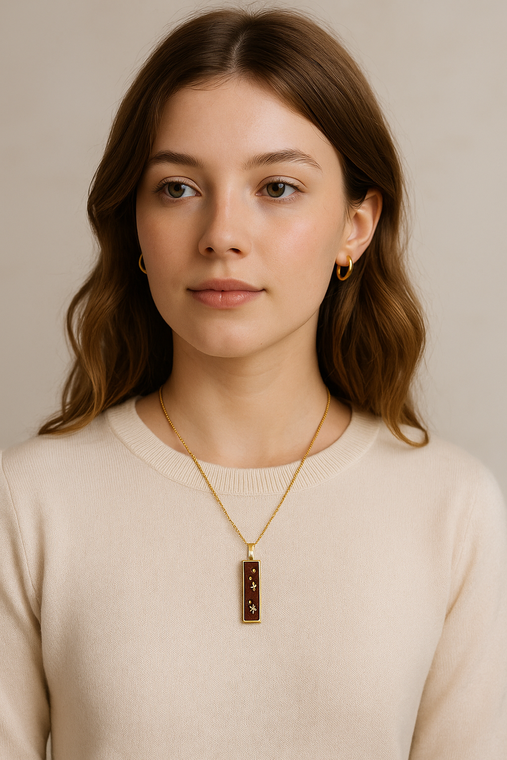 FLO's Crimson Grace Queen Lace Pendant