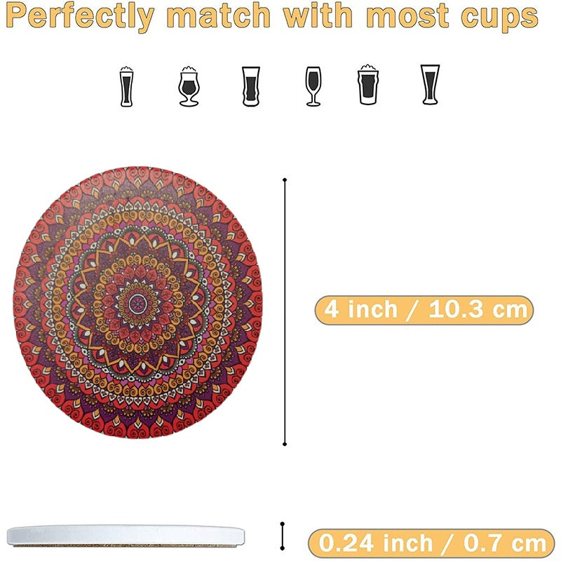 FLO’s Mandala Radiance Coaster
