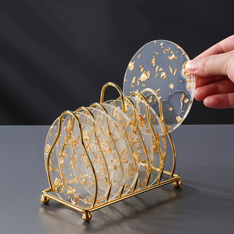 FLO's Golden Luxe Coaster