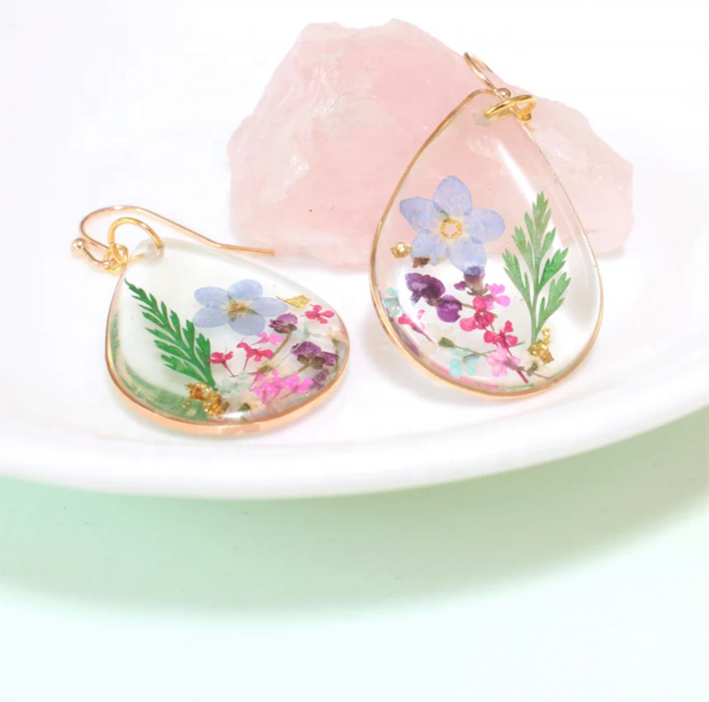 FLO's Garden Harmony Teardrop Earrings