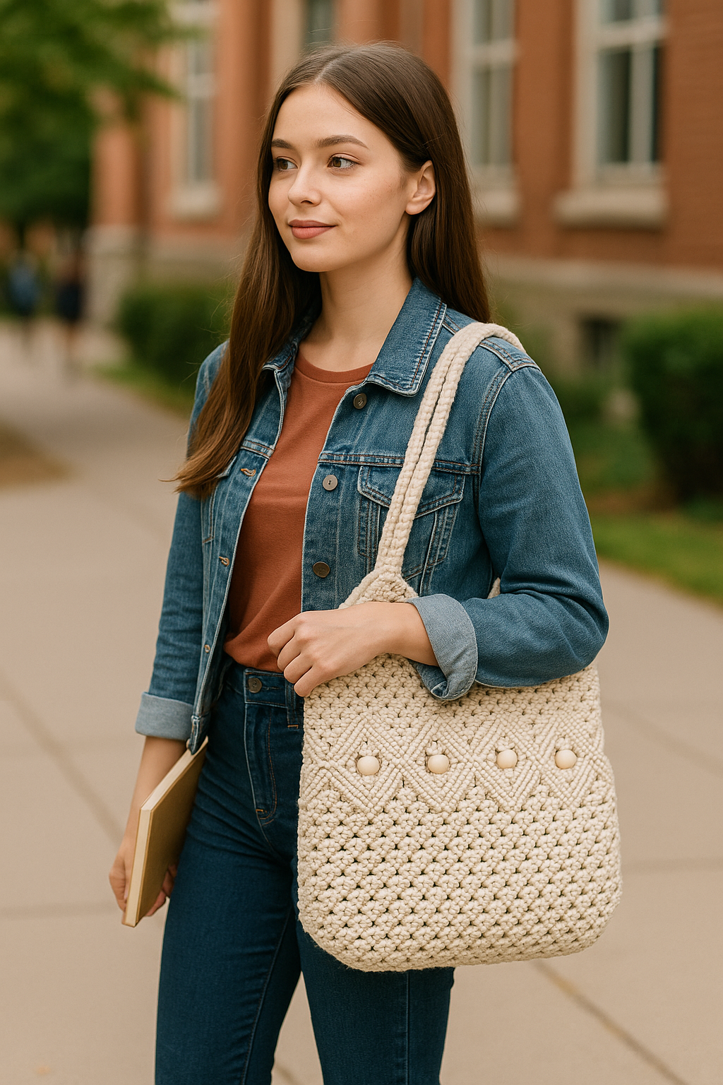 FLO's Sandshell Crochet Tote