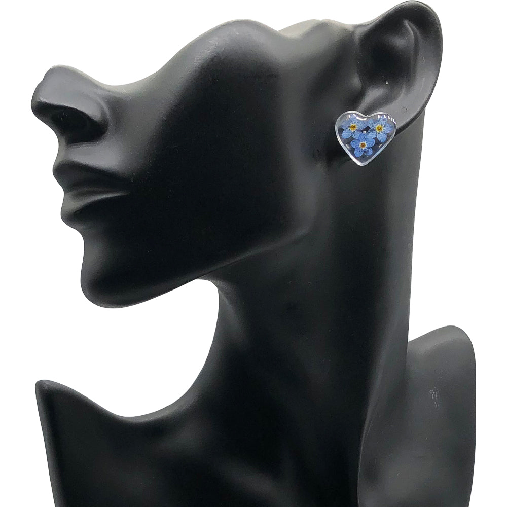 FLO's Heartfelt Forget-Me-Not Earrings