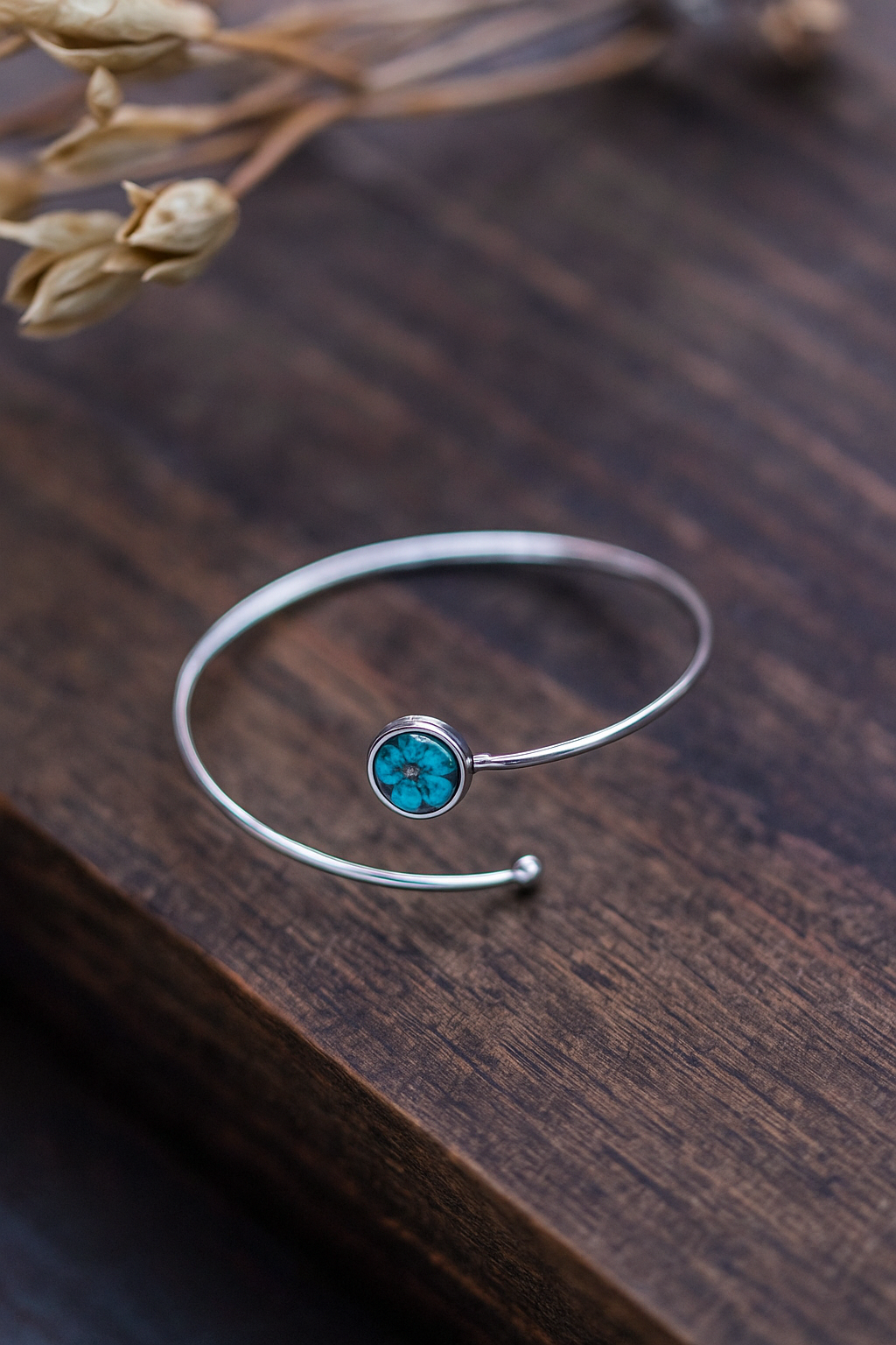 FLO's Minimalistic Plum Blossom Bracelet