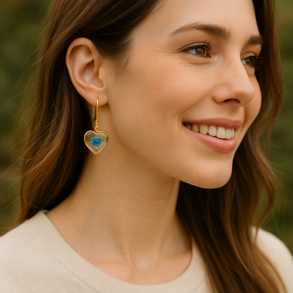 FLO's Fleeting Fairy Real Dried Flower Earrings