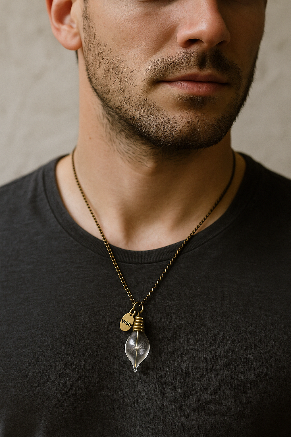 FLO's Wishful Glow Dandelion Pendant