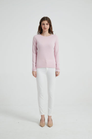 Women's Baby Cashmere Crew neck Sweater