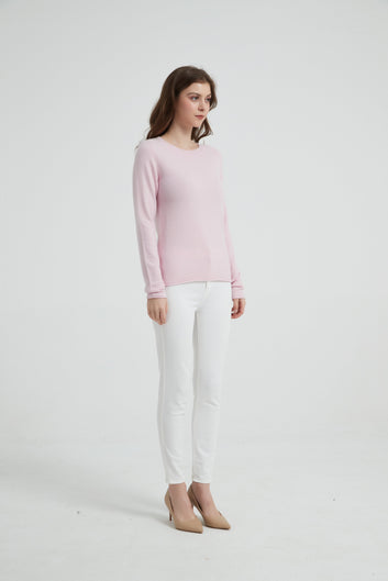 Women's Baby Cashmere Crew neck Sweater