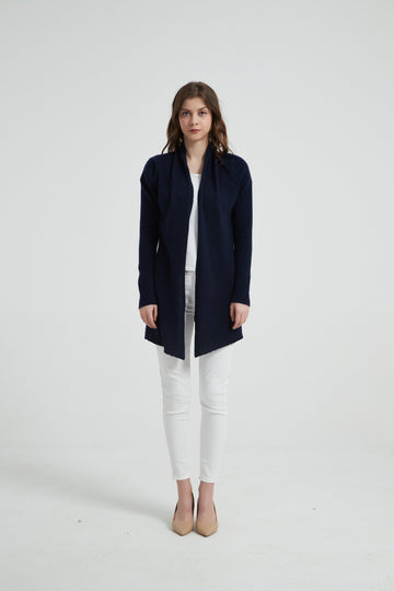 Women's Grade-A Cashmere Open Cardigan Sweater