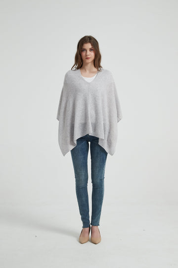 Women's Grade-A Cashmere Poncho