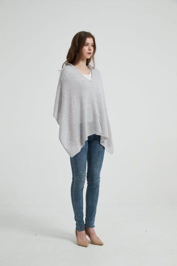 Women's Grade-A Cashmere Poncho