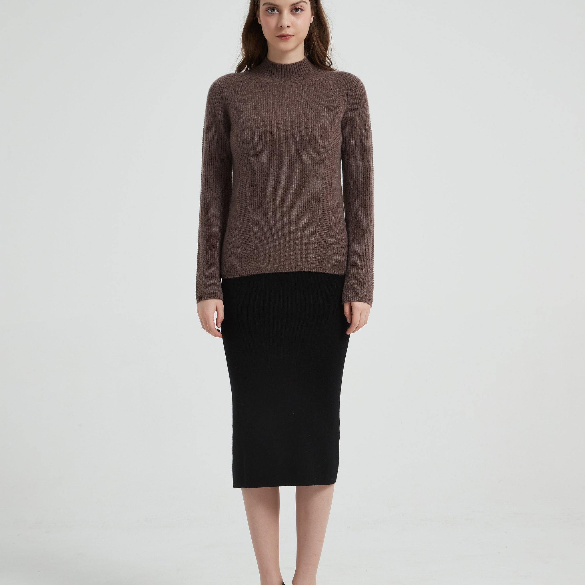 Women's Grade-A Cashmere Turtleneck Sweater