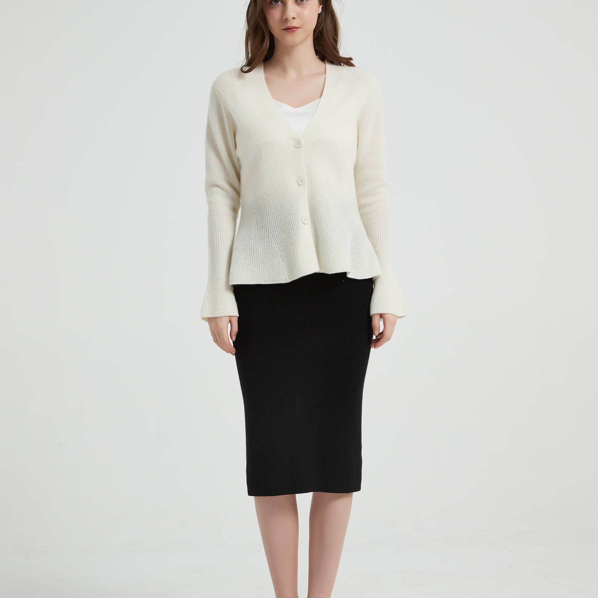 Women's Grade-A Cashmere Cardigan Sweater