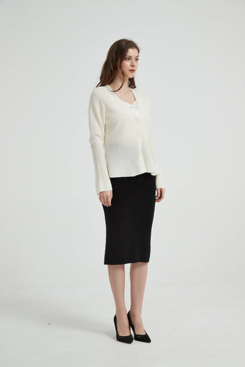 Women's Grade-A Cashmere Cardigan Sweater