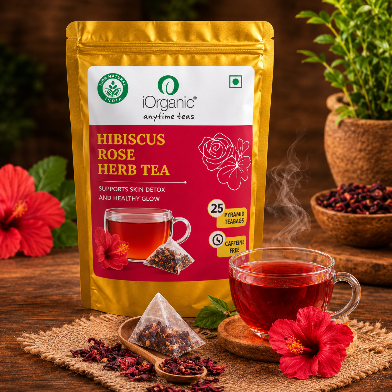 Hibiscus Rose Herbal Tea