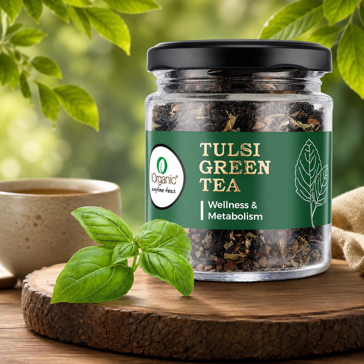 Tulsi Lemongrass Green Tea