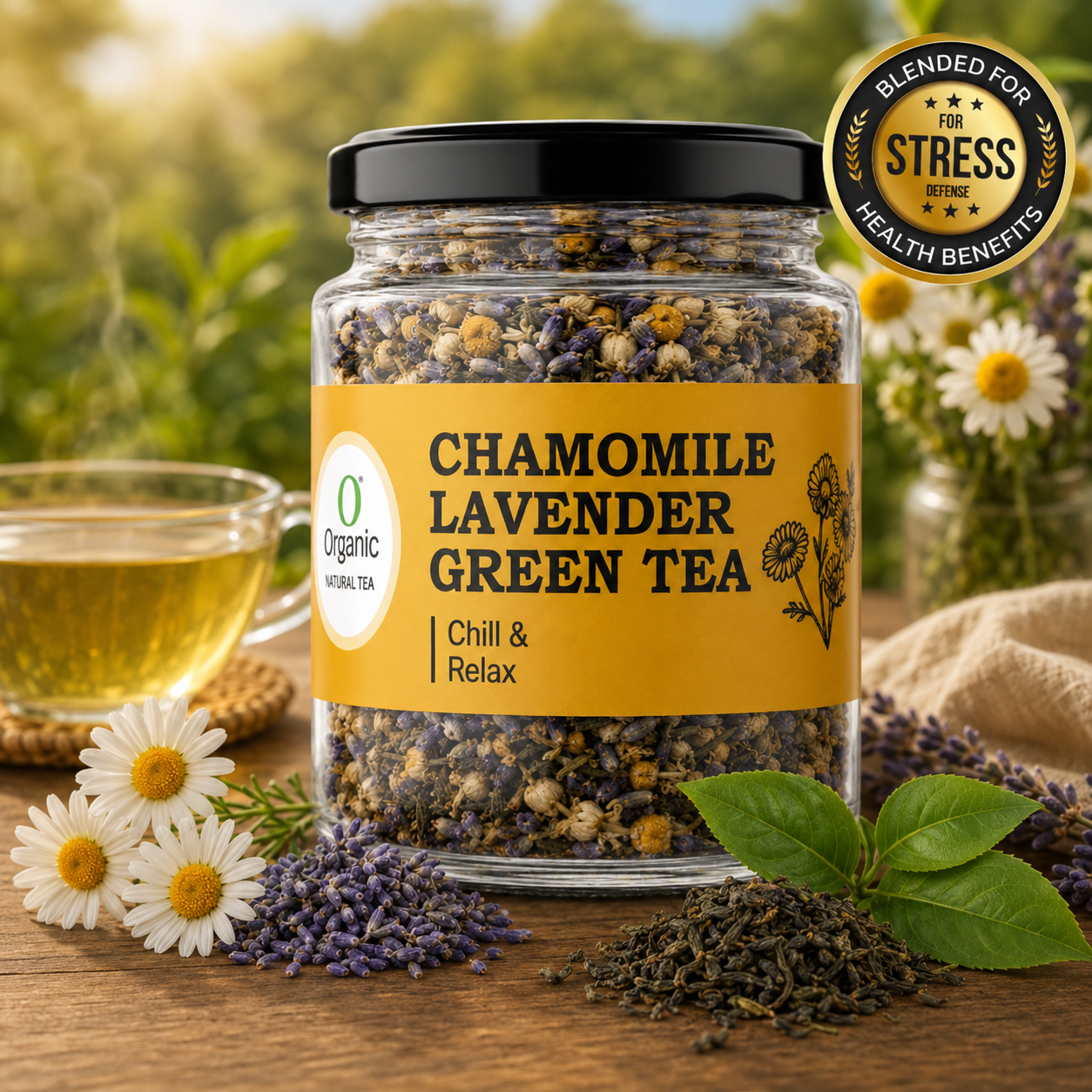 Chamomile Lavender Green Tea