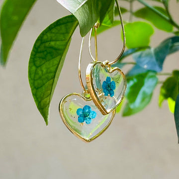 FLO's Fleeting Fairy Real Dried Flower Earrings